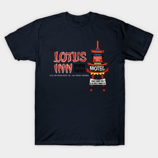 Vintage Lotus Inn Motel Las Vegas T-Shirt